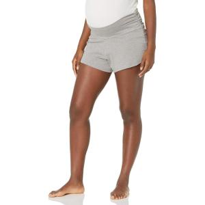 image:imageMotherhood Maternity Womens Relaxed Fit Under the Belly Sleep and Lounge Knit Shorts 2 Pack SXLGrey