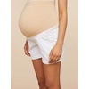 image:imageMotherhood Maternity Womens Secret Fit Belly Poplin ShortWhite