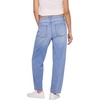 image:imageMotherhood Maternity Womens Under the Belly Elastic Waist Relaxed Dart Barrel Leg Denim Pregnancy JeansSilver Light Wash