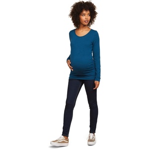 image:imageMotherhood Maternity Womens PlusSize Stretch Secret Fit Belly Skinny Leg Denim JeanIndigo Wash