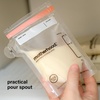 image:imageMotherhood Collection Breastmilk Storage Bags  Leak Proof Breast Milk Freezer Bags PreSterilized amp BPA Free Dual Sizes 3 oz amp 6 oz SelfStanding amp Flat Lay 50 or 100 Count6 Ounce