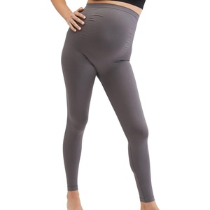 image:imageMotherhood Maternity Womens Seamless Over the Belly Compression Comfort Waist LeggingsTornado