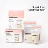 image:imageMotherhood Collection Breastmilk Storage Bags 6 oz 200 Count 100 Bags x 2 Pack  Leak Proof Breast Milk Freezer Storage Bags PreSterilized amp BPA Free SelfStanding amp Flat Lay6 Ounce  100 Count 2 pack