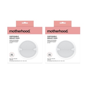 image:imageMotherhood Maternity Disposable Nursing Pads  Leak Proof Breast Pads for Breastfeeding Ultra Absorbent Individually Wrapped Soft amp Discreet 60 Count Case of 2 120 ct  Comfortable support during breastfeeding
