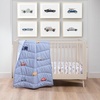 image:imagemini by Motherhood Tiny Cruisers 3 Piece Crib Bedding Set with Two Sheets