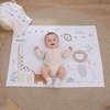 image:imagemini by Motherhood Jungle Nest Milestone Photo Op Baby Blanket