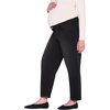 image:imageMotherhood Maternity Womens Under Belly Barrel Leg Denim Pregnancy Jeans with Dart DetailBlack Wash