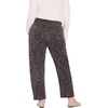 image:imageMotherhood Maternity Womens Under Belly Drawstring Barrel Leg Denim Pregnancy JeansDark Cheetah Print