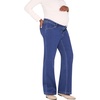 image:imageMotherhood Maternity Womens Under Belly Knit Denim Straight Leg Pregnancy JeansDark Wash