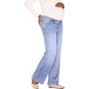 image:imageMotherhood Maternity Womens Under Belly Knit Denim Straight Leg Pregnancy JeansSena Wash