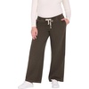 image:imageMotherhood Maternity Womens Under the Belly Tie Waist Relaxed Wide Leg Lightweight Denim Pregnancy PantsOlive Night