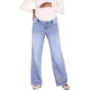 image:imageMotherhood Maternity Womens Under Belly Knit Denim Straight Leg Pregnancy JeansSena Wash