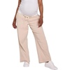 image:imageMotherhood Maternity Womens Under the Belly Tie Waist Relaxed Wide Leg Lightweight Denim Pregnancy PantsSand Wash