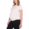 image:imageMotherhood Maternity Womens Short Sleeve Raglan Workout Active Pregnancy TeeVanilla Ice