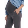 image:imageMotherhood Maternity Womens Mia Over Belly Straight Leg Work Pregnancy PantsGrey