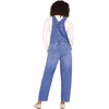 image:imageMotherhood Maternity Womens Barrel Leg Denim Pregnancy Overalls With Adjustable Straps and PocketsMetz Medium Wash