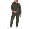 image:imageMotherhood Maternity Womens Under Belly Cozy Jogger Pregnancy SweatpantsDeep Depths