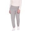 image:imageMotherhood Maternity Womens Under Belly Cozy Jogger Pregnancy SweatpantsHeather Grey
