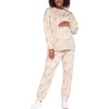 image:imageMotherhood Maternity Womens Under Belly Cozy Jogger Pregnancy SweatpantsMuted Green Tree Camo