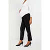 image:imageMotherhood Maternity Womens Under Belly Drawstring Knit Maternity PantsBlack