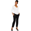 image:imageMotherhood Maternity Womens Under Belly Drawstring Knit Maternity PantsBlack