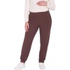 image:imageMotherhood Maternity Womens Under Belly Cozy Jogger Pregnancy SweatpantsFrench Roast