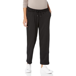 image:imageMotherhood Maternity Womens Under Belly Drawstring Knit Maternity PantsBlack